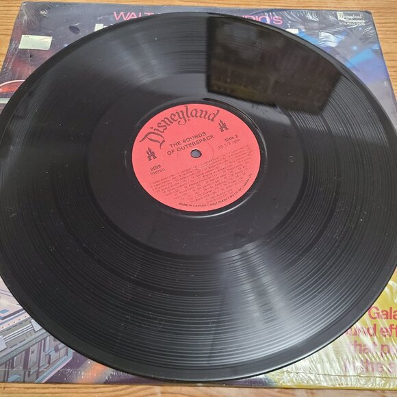 Walt Disney The Sound of Outerspace Vinyl LP (AS IS) - Picture 4 of 4